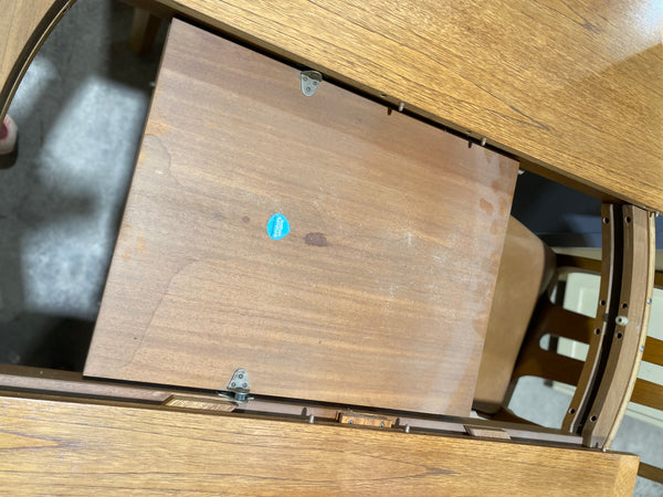 Teak Nathan Extending Table & 4 Chairs