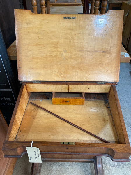Victorian Walnut Davenport Desk