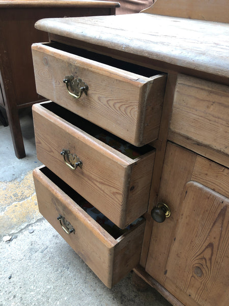 Rustic Pine Sideboard