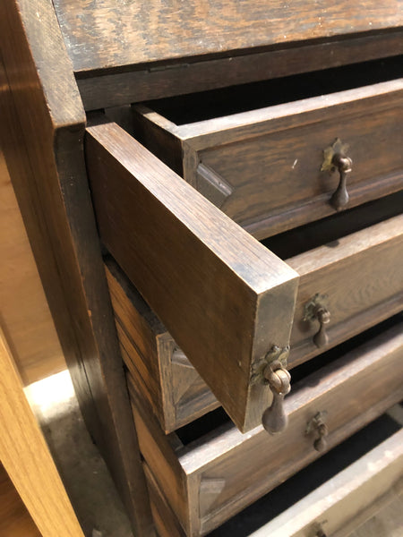 GHC - Vintage Oak Writing Bureau