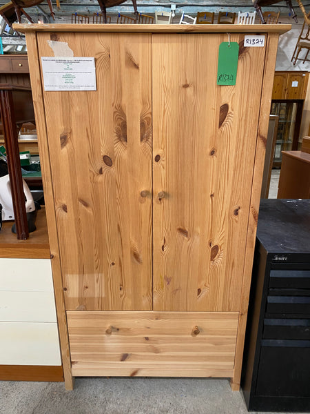REF - Pine Compact Wardrobe