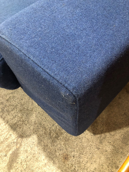 Contemporary Blue 3 Seater Sofa
