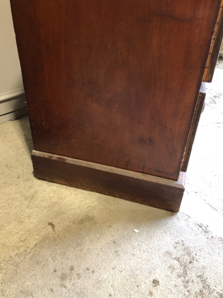 Flamed Mahogany Chest of Drawers