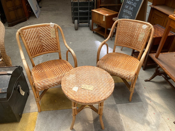 Cane & Rattan Bistro set GHC