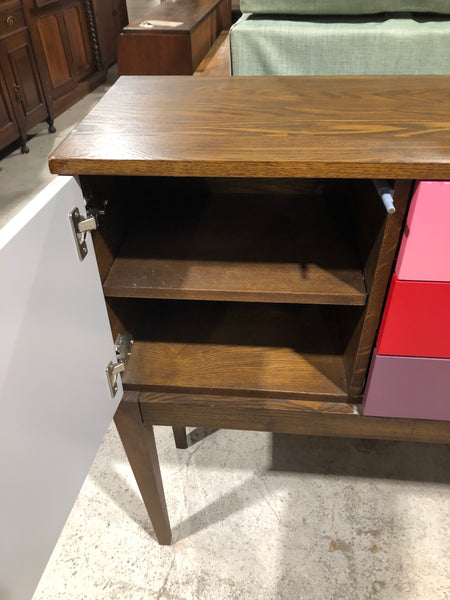 Retro Style Colourful Compact Sideboard