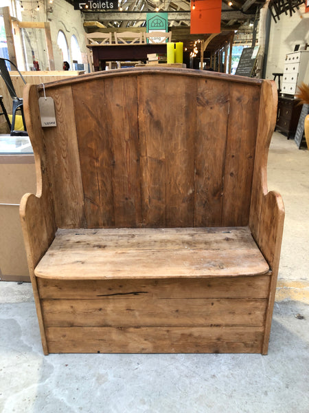 GHC - Rustic Pine Monks Bench