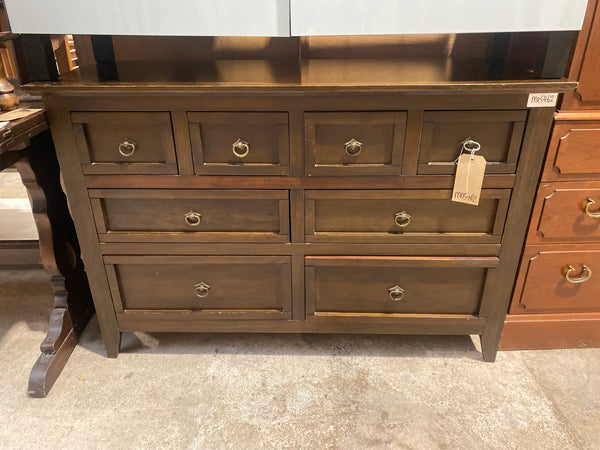 Dark Wooden Compact Sideboard