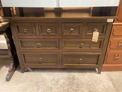 Dark Wooden Compact Sideboard