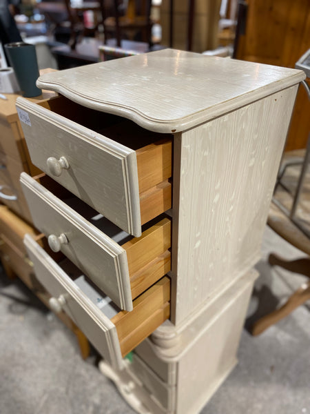 REF - Pair of Painted Bedside Tables