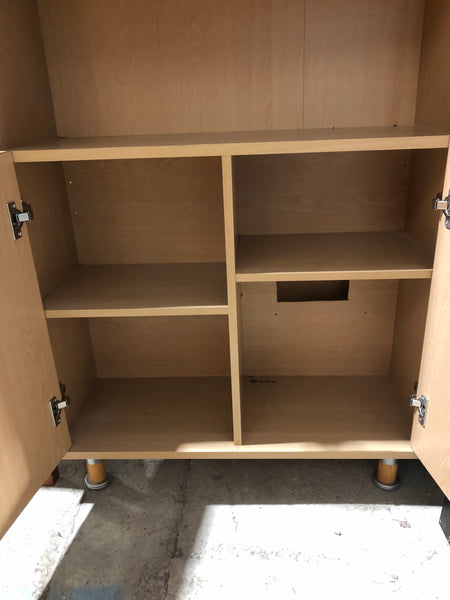 Bookshelf with Storage Cupboard