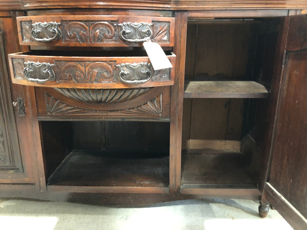 Victorian Mahogany Mirror Backed Dresser