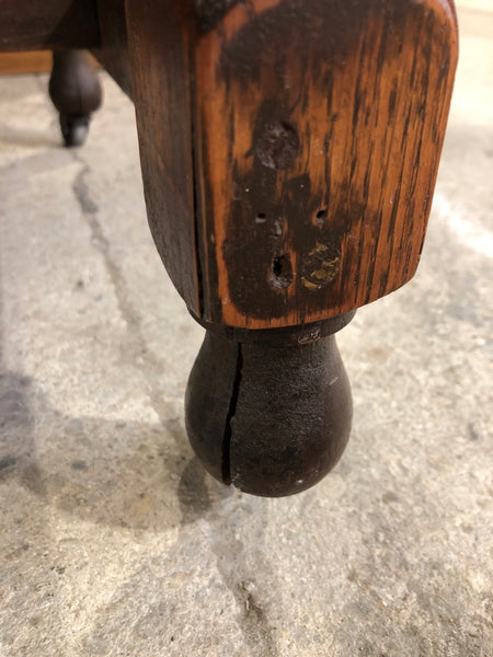 Vintage Oak Compact Sideboard