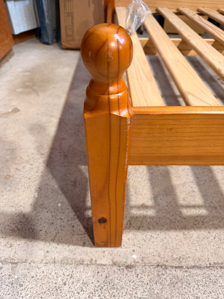REF - Pine Double Bed Frame