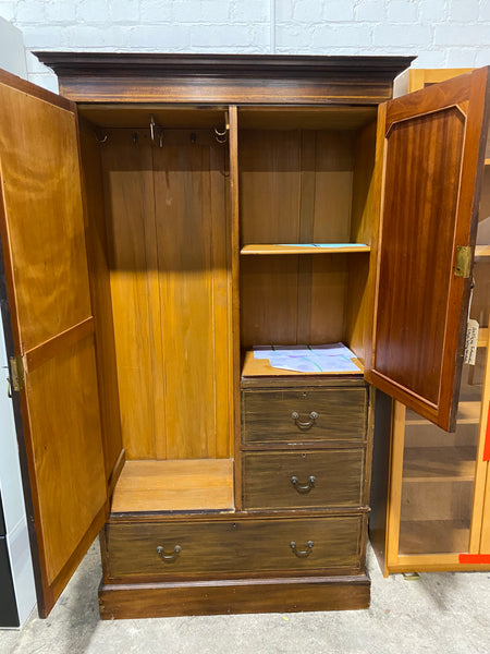 Antique Edwardian Wardrobe