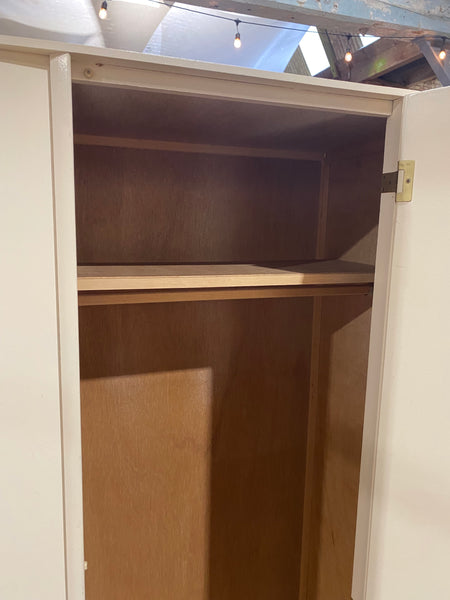 GHC - Cream Painted Single Wardrobe