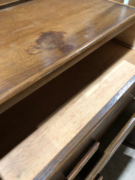 Vintage Cupboard with Two Drawers