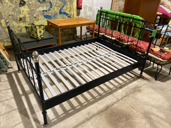 REF - Black Metal IKEA EU Double Bedframe