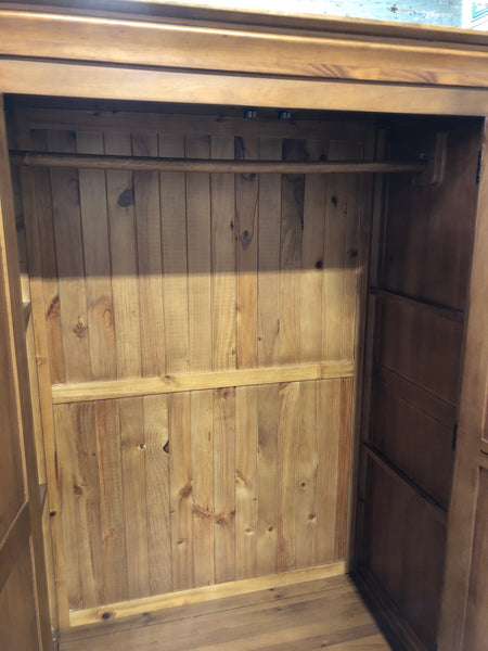 Pine Double Wardrobe