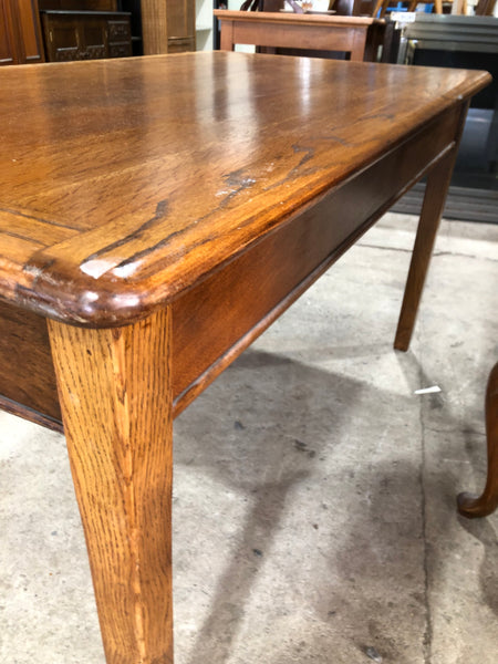 GHC - Vintage Oak 2 Drawer Teachers Desk