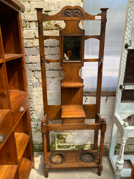 GHC - Antique Oak Hallway Stand