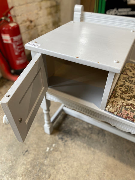 Painted Old Charm Gossip Bench
