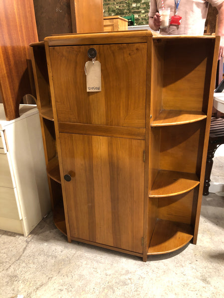 Art Deco Bureau & Cupboard