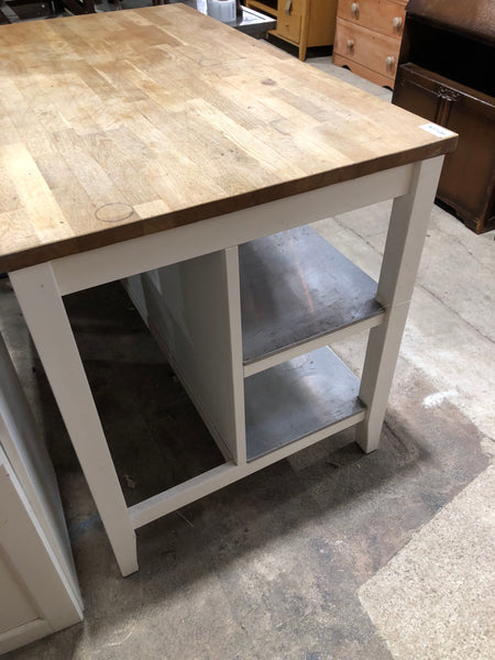 IKEA Stenstorp Oak Topped Kitchen Island