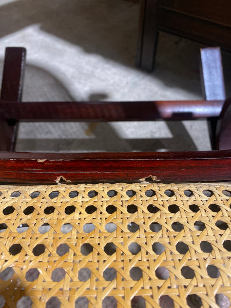 Early 20th Century Bentwood and Cane Rocking Chair