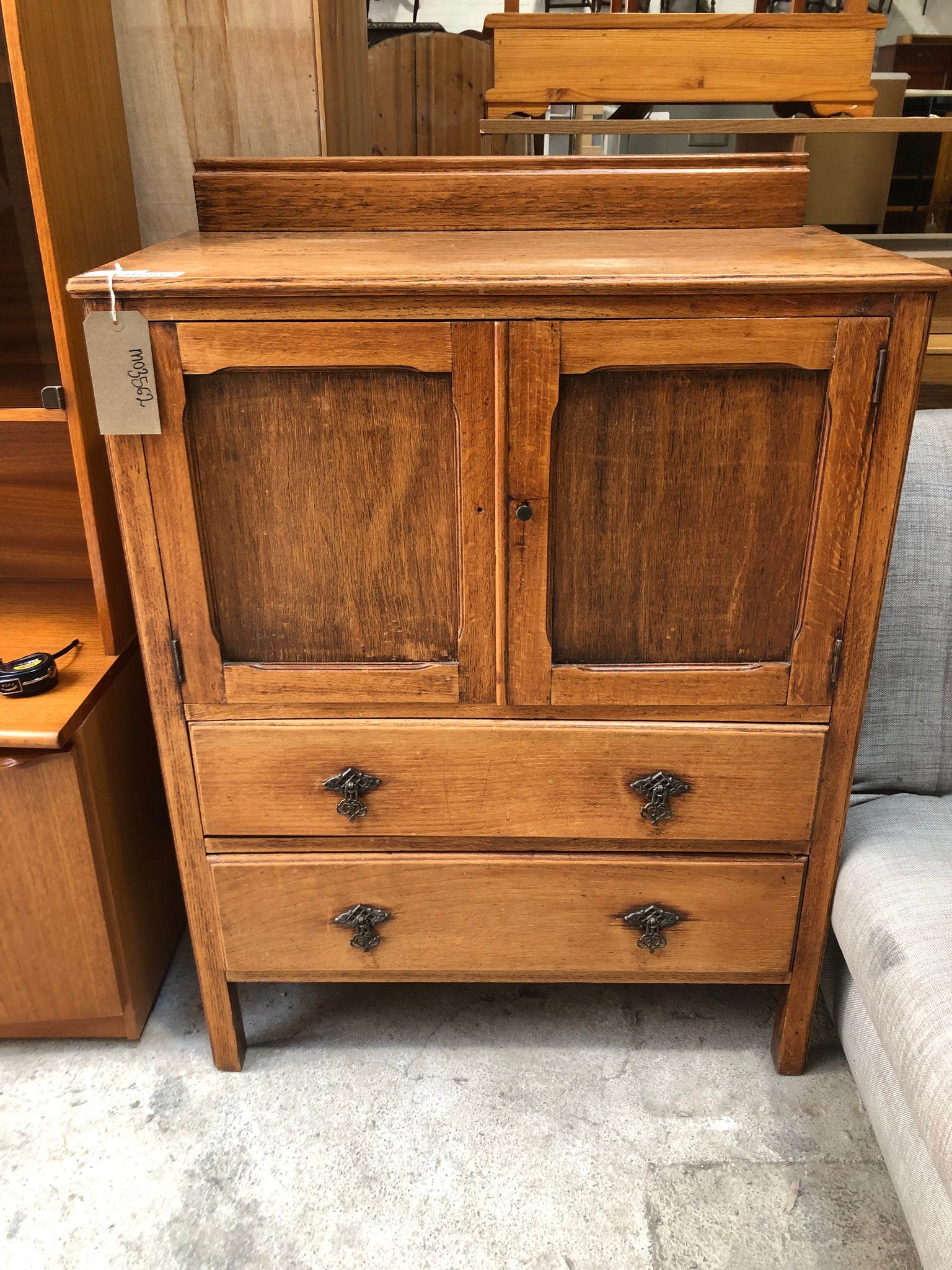 GHC - Rustic Wood Compact Sideboard