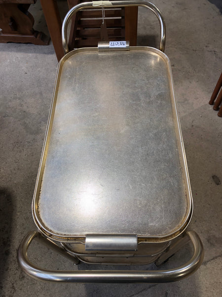 Gold Metal Drinks Trolley