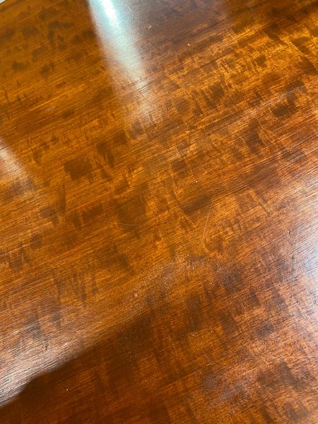Mahogany Oval Dining Table