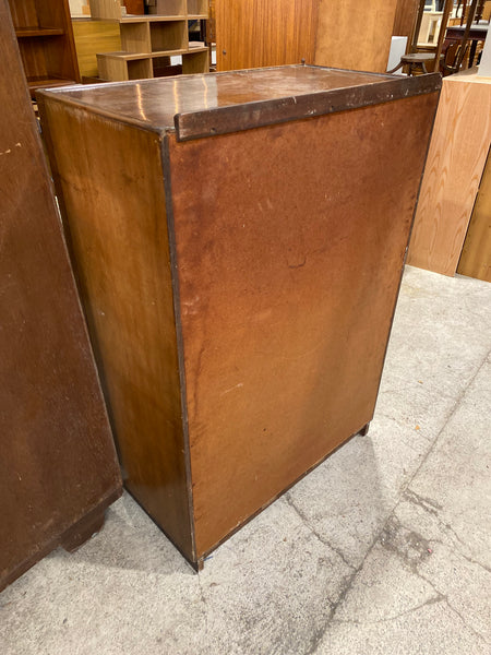 Vintage Oak Linen Cupboard