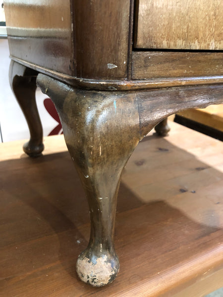Pair of Art Deco Burr Walnut Bedside Tables