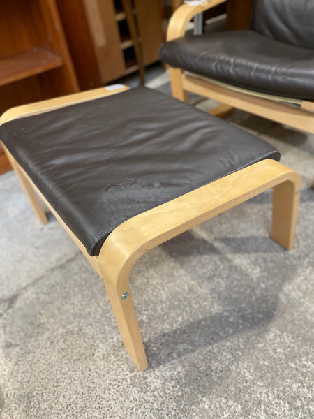 IKEA Poang Chair & Footstool