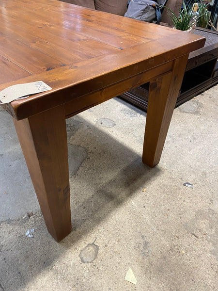 Large Heavy Duty Pine Dining Table