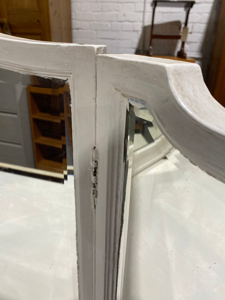 Dressing Table with Trifold Mirror