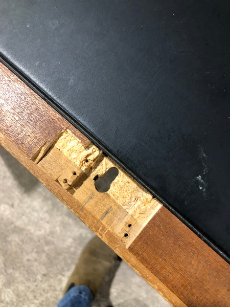 Teak Remploy Bureau
