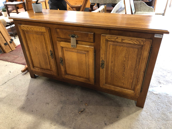 Large Oak Heavy Duty Sideboard