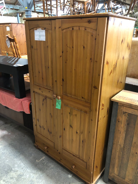 REF - Pine Double Wardrobe