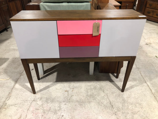Retro Style Colourful Compact Sideboard