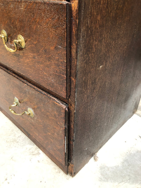 Antique Oak 3 over 4 Chest of Drawers