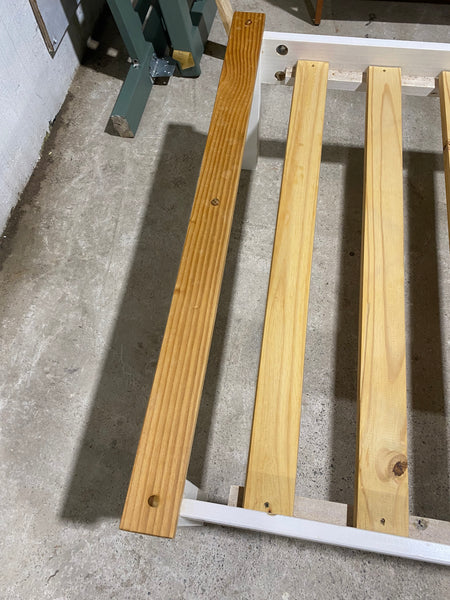 REF - White Single Bedframe