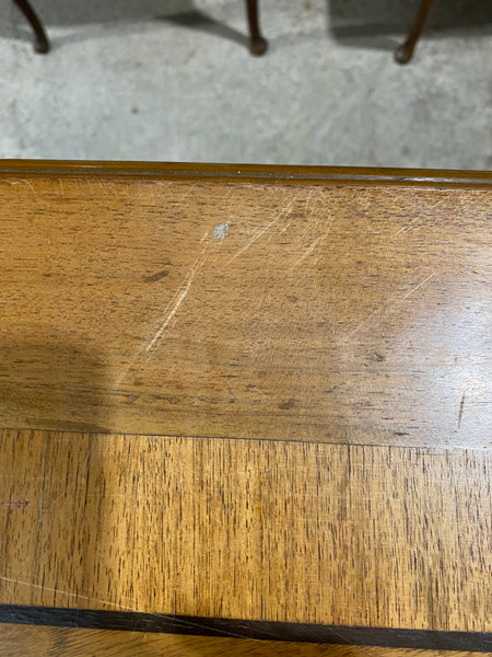 Large Vintage Edwardian Art Deco Dining Table