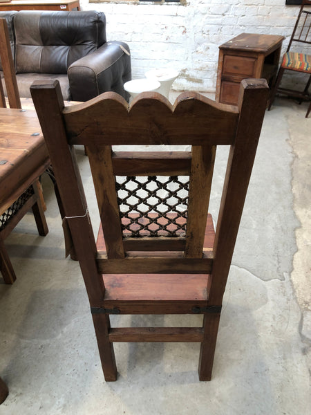 Rosewood Dining Table & 6 Chair Set