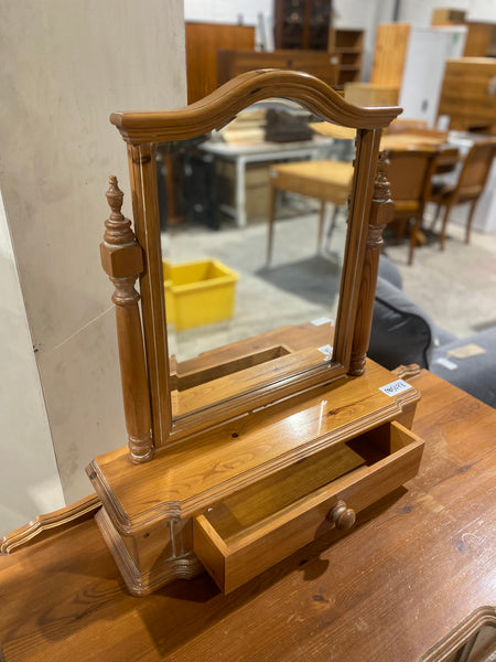 GHC - Pine Dressing Table & Mirror