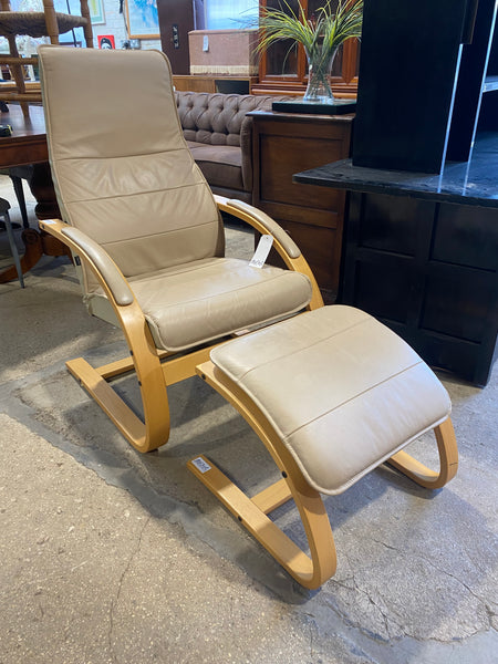 Danish Design Verikon Chair & Footstool