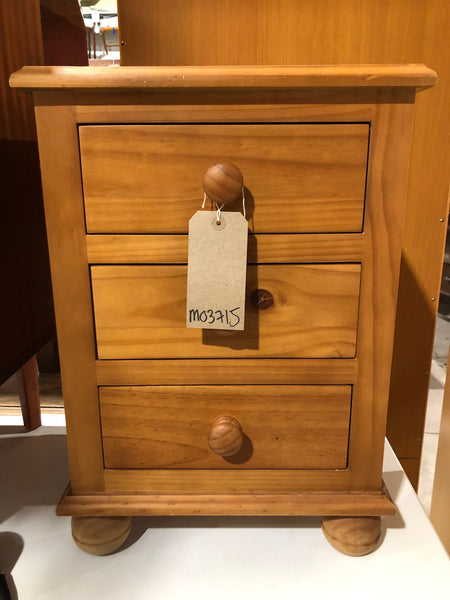 Pine Bedside Drawers