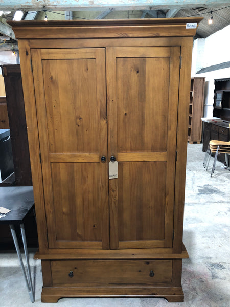 Pine Double Wardrobe