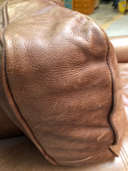 Tan Leather Armchair