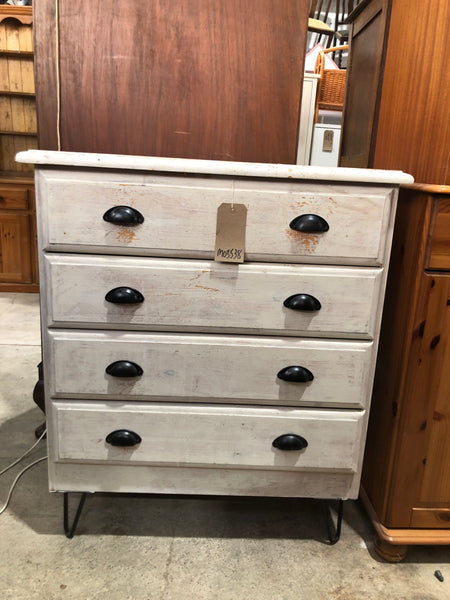 GHC - White painted Pine Chest of Drawers